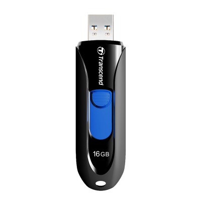 Флеш-накопитель Transcend 16GB JetFlash 790 (Black/blue) USB 3.1
