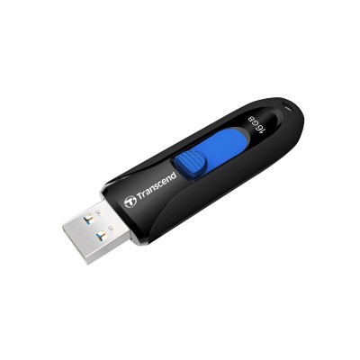 Флеш-накопитель Transcend 16GB JetFlash 790 (Black/blue) USB 3.1