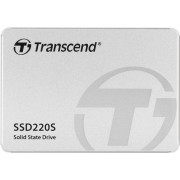 Твердотельный накопитель Transcend SSD SSD220S, 960GB, 2.5" 7mm, SATA3, 3D TLC, R/W 550/500MB/s, IOPs 65 000/75 000, TBW 320, DWPD 0.3 (3 года)