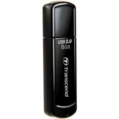 Флеш-накопитель Transcend 8GB JetFlash 350 (Black) USB 2.0