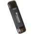 Флеш-накопитель Transcend External SSD ESD310C, 256GB, Type C/A, USB 10Gbps (3.2 Gen2), R/W 1050/950MB/s, 71x20x8mm, 11g, Black (5 лет)