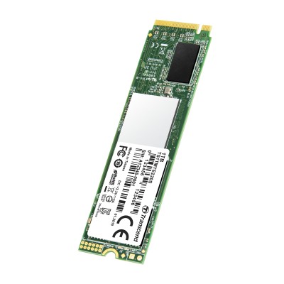 Твердотельный накопитель Transcend SSD MTE220S, 1024GB, M.2(22x80mm), NVMe 1.3, PCIe 3.0 x4, 3D TLC, R/W 3500/3200MB/s, IOPs 330 000/370 000, DRAM buffer 1024MB, TBW 2200, DWPD 1.2 (5 лет)