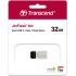 Флеш-накопитель Transcend 32GB JetFlash 880, Silver Plating, OTG