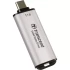 Флеш-накопитель Transcend External SSD ESD300C 1 TB, Type C, 10Gbps (3.2 Gen2), R/W 1050/950MB/s, 60.1x20x7.8 mm, 9g,Silver