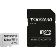 Карта памяти Transcend 128GB microSDXC Class 10 UHS-I U1 R95, W45MB/s with SD adapter