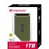 Твердотельный накопитель Transcend External SSD ESD380C, 1000GB, Type-C, USB 3.2 Gen2, R/W 2000/2000MB/s, 97x54x13mm, два кабеля в комплекте (5 лет)