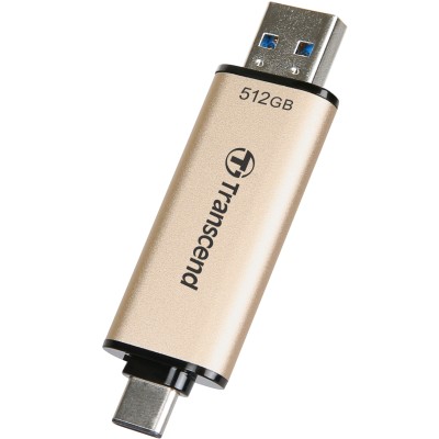 Флеш-накопитель Transcend 512GB JetFlash 930C USB 3.2 OTG Type C High Speed