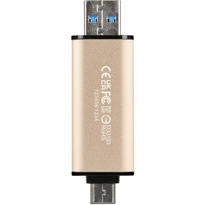 Флеш-накопитель Transcend 512GB JetFlash 930C USB 3.2 OTG Type C High Speed