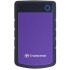 Portable HDD 1TB Transcend StoreJet 25H3 (Purple), Anti-shock protection, One-touch backup, USB 3.1 Gen1, 132x81x16mm, 191g /3 года/