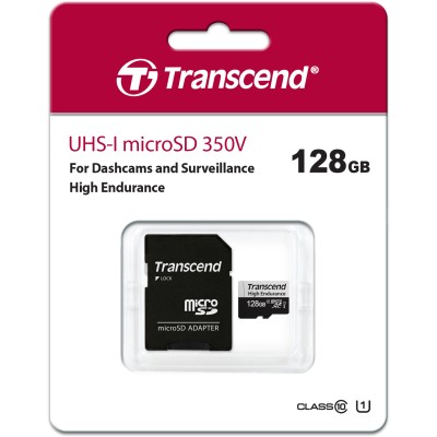 Карта памяти 128GB microSD w adapter U1, High Endurance