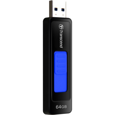 Флеш-накопитель Transcend 64GB JetFlash 760 (Black/Blue) USB 3.0