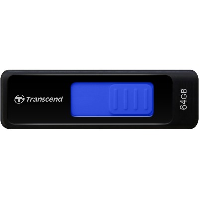 Флеш-накопитель Transcend 64GB JetFlash 760 (Black/Blue) USB 3.0