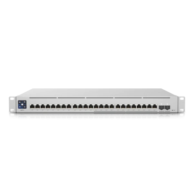 Коммутатор 24-port, Layer 3 switch with 2.5 GbE PoE+ output.400W total PoE availability