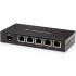 Маршрутизатор Compact but powerful router sporting (5) Gigabit RJ45 ports with passive PoE support and an SFP port