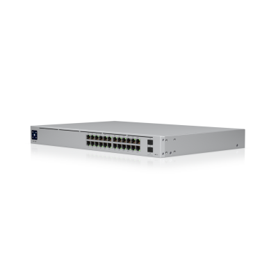 Коммутатор 24-port, Layer 3 switch capable of high-power PoE++ output.400W total PoE availability